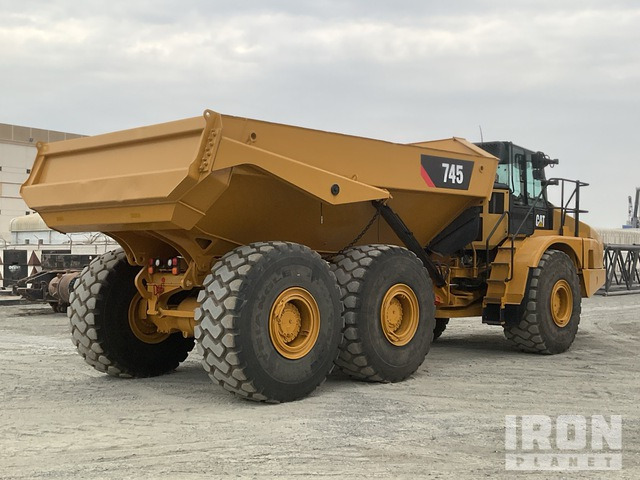 2018 Cat 745 - Artikulētias pašizgāzējs: foto 4 2018 Cat 745 - Artikulētias pašizgāzējs: foto 4