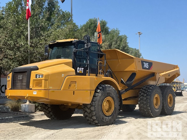 2018 Cat 745 - Artikulētias pašizgāzējs: foto 1 2018 Cat 745 - Artikulētias pašizgāzējs: foto 1