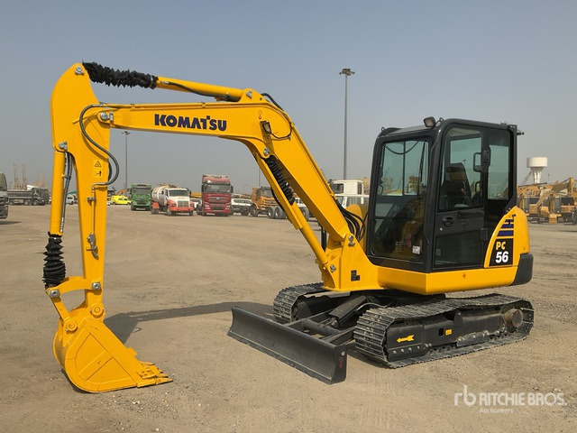2019 Komatsu PC56-7 - Mini-ekskavators: foto 2 2019 Komatsu PC56-7 - Mini-ekskavators: foto 2