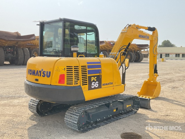 2019 Komatsu PC56-7 - Mini-ekskavators: foto 4 2019 Komatsu PC56-7 - Mini-ekskavators: foto 4