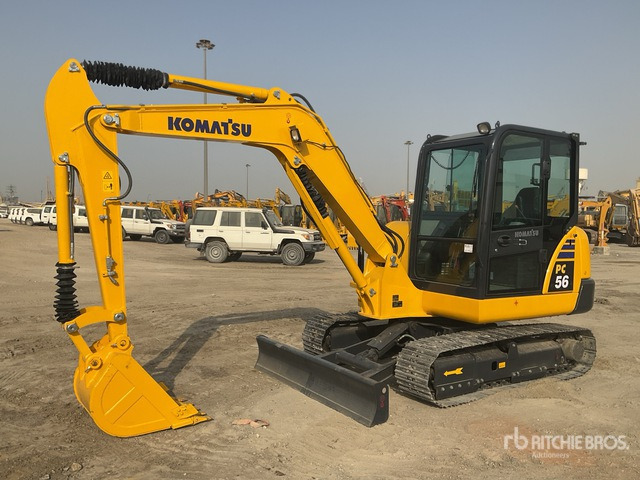 2019 Komatsu PC56-7 - Mini-ekskavators: foto 2 2019 Komatsu PC56-7 - Mini-ekskavators: foto 2
