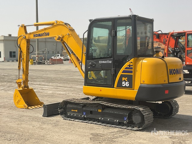 2019 Komatsu PC56-7 - Mini-ekskavators: foto 4 2019 Komatsu PC56-7 - Mini-ekskavators: foto 4