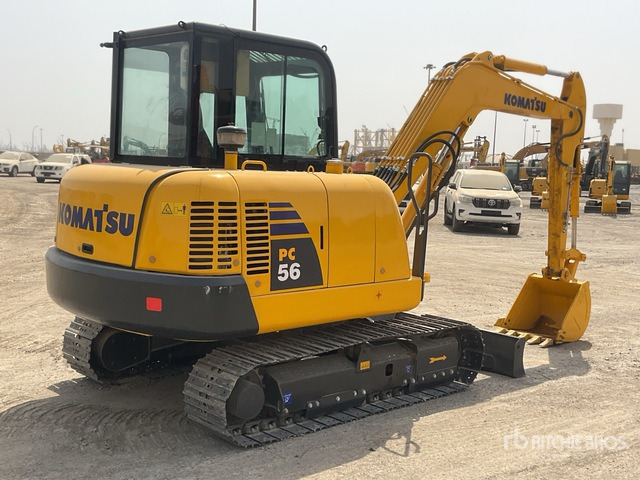 2019 Komatsu PC56-7 - Mini-ekskavators: foto 3 2019 Komatsu PC56-7 - Mini-ekskavators: foto 3