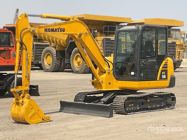 2019 Komatsu PC56-7 - Mini-ekskavators: foto 2 2019 Komatsu PC56-7 - Mini-ekskavators: foto 2