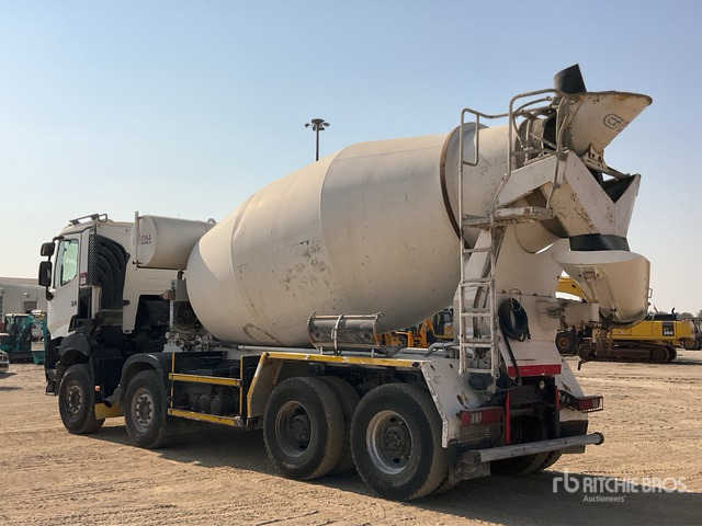 2019 Renault K440 8x4 Twin-Steer Mixer Truck - Betonvedējs: foto 2 2019 Renault K440 8x4 Twin-Steer Mixer Truck - Betonvedējs: foto 2