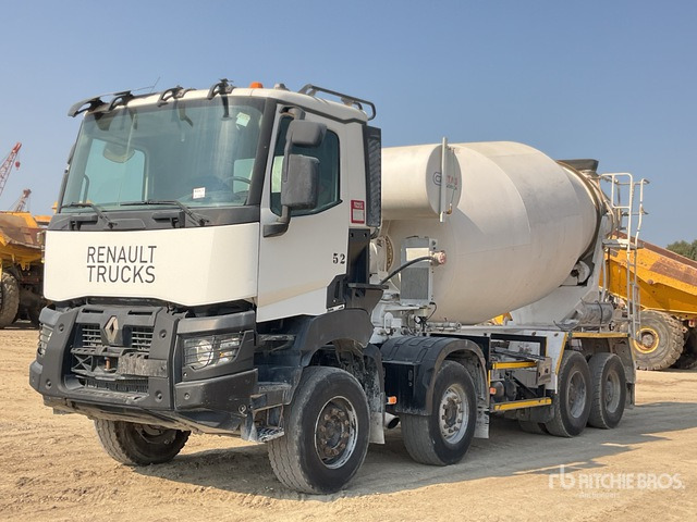 2019 Renault K440 8x4 Twin-Steer Mixer Truck - Betonvedējs: foto 1 2019 Renault K440 8x4 Twin-Steer Mixer Truck - Betonvedējs: foto 1