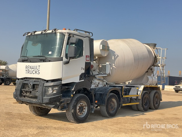 2019 Renault K440 8x4 Twin-Steer Mixer Truck - Betonvedējs: foto 1 2019 Renault K440 8x4 Twin-Steer Mixer Truck - Betonvedējs: foto 1