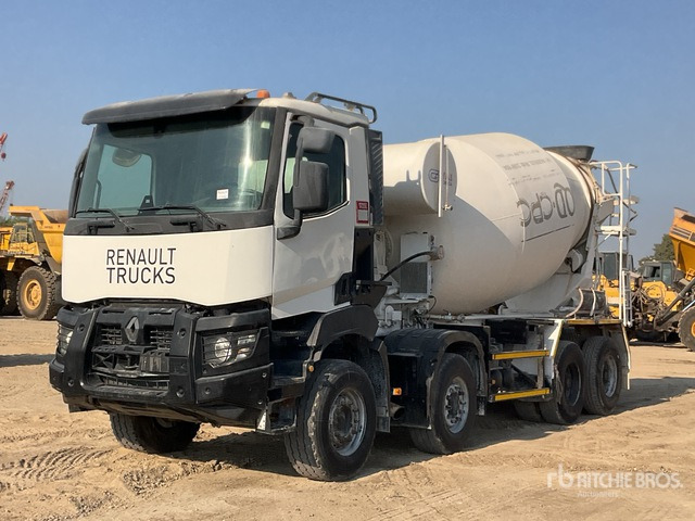 2019 Renault K440 8x4 Twin-Steer Mixer Truck - Betonvedējs: foto 1 2019 Renault K440 8x4 Twin-Steer Mixer Truck - Betonvedējs: foto 1