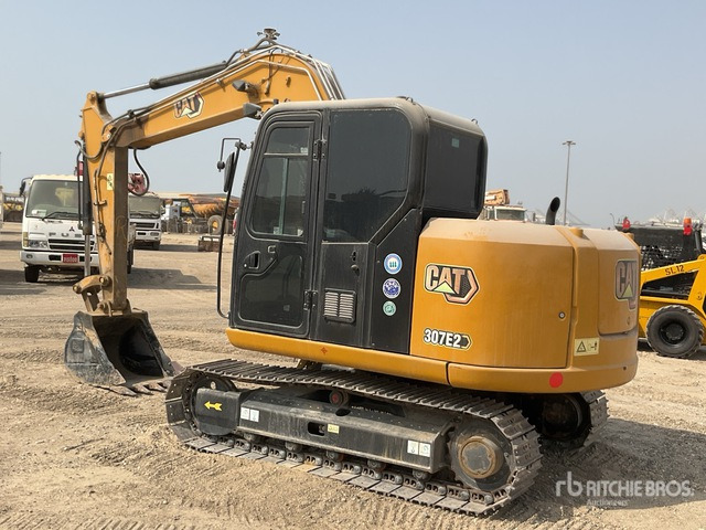 2020 Cat 307E2 - Mini-ekskavators: foto 3 2020 Cat 307E2 - Mini-ekskavators: foto 3