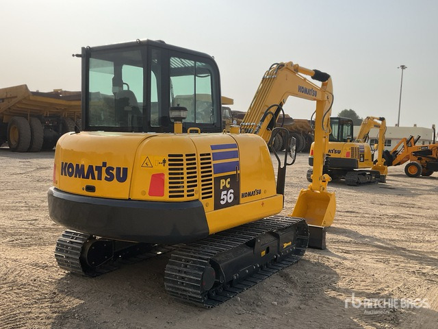2020 Komatsu PC56-7 - Mini-ekskavators: foto 4 2020 Komatsu PC56-7 - Mini-ekskavators: foto 4