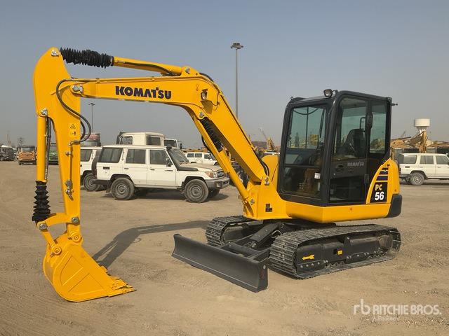 2020 Komatsu PC56-7 - Mini-ekskavators: foto 2 2020 Komatsu PC56-7 - Mini-ekskavators: foto 2