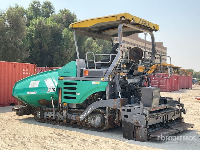 2020 Vogele SUPER 1800-2HD Track Asphalt Paver - Asfalta klājējs: foto 4 2020 Vogele SUPER 1800-2HD Track Asphalt Paver - Asfalta klājējs: foto 4