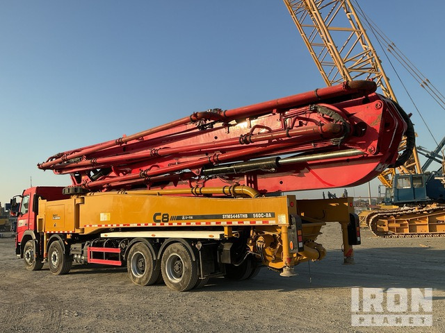 2020 Volvo FMX500 2020 Sany SYM5446THB 56 m on 8x ... Concrete Pump Truck - Betona sūknis: foto 3 2020 Volvo FMX500 2020 Sany SYM5446THB 56 m on 8x ... Concrete Pump Truck - Betona sūknis: foto 3