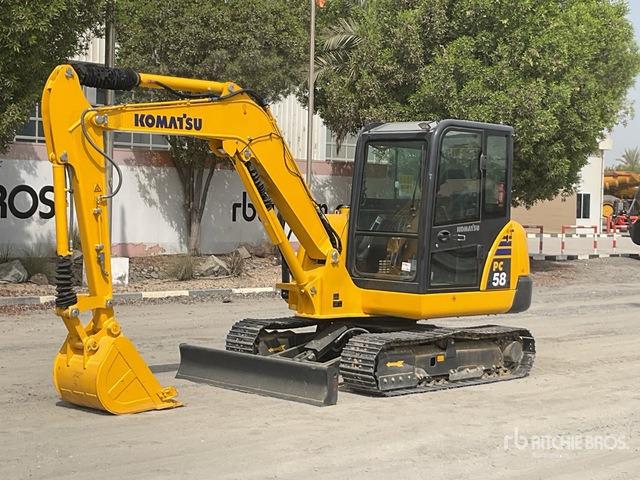 2022 Komatsu PC58-8 Mini Excavator: <6.6t - Mini-ekskavators: foto 1 2022 Komatsu PC58-8 Mini Excavator: <6.6t - Mini-ekskavators: foto 1