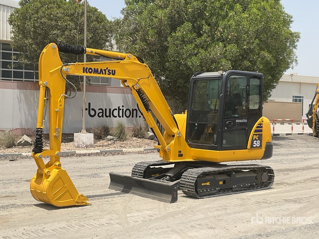 2022 Komatsu PC58-8 Mini Excavator: <6.6t - Mini-ekskavators: foto 1 2022 Komatsu PC58-8 Mini Excavator: <6.6t - Mini-ekskavators: foto 1