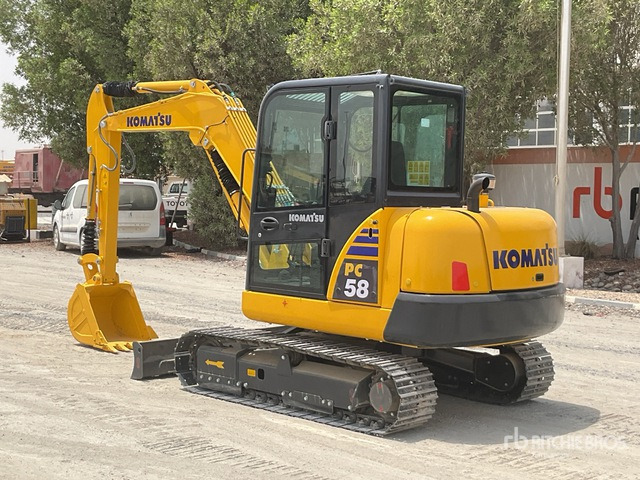 2022 Komatsu PC58-8 Mini Excavator: <6.6t - Mini-ekskavators: foto 3 2022 Komatsu PC58-8 Mini Excavator: <6.6t - Mini-ekskavators: foto 3