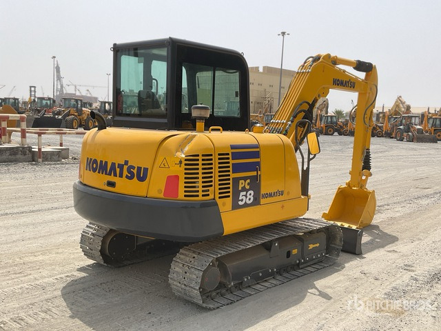 2022 Komatsu PC58-8 Mini Excavator: <6.6t - Mini-ekskavators: foto 3 2022 Komatsu PC58-8 Mini Excavator: <6.6t - Mini-ekskavators: foto 3