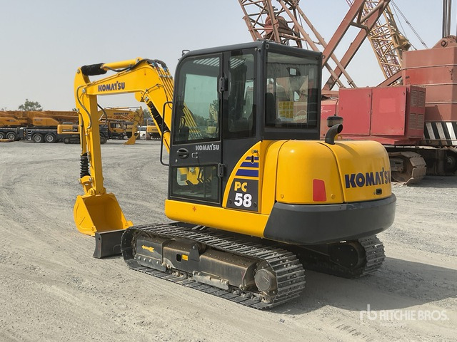 2022 Komatsu PC58-8 Mini Excavator: <6.6t - Mini-ekskavators: foto 3 2022 Komatsu PC58-8 Mini Excavator: <6.6t - Mini-ekskavators: foto 3