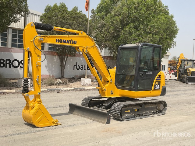 2022 Komatsu PC58-8 Mini Excavator: <6.6t - Mini-ekskavators: foto 1 2022 Komatsu PC58-8 Mini Excavator: <6.6t - Mini-ekskavators: foto 1
