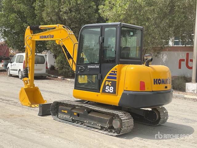 2022 Komatsu PC58-8 Mini Excavator: <6.6t - Mini-ekskavators: foto 4 2022 Komatsu PC58-8 Mini Excavator: <6.6t - Mini-ekskavators: foto 4