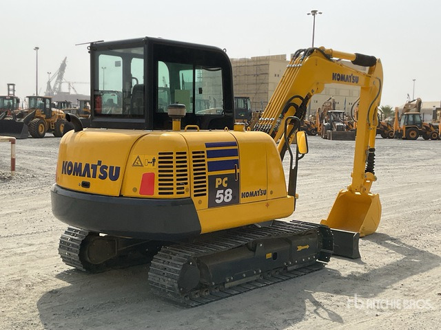 2022 Komatsu PC58-8 Mini Excavator: <6.6t - Mini-ekskavators: foto 4 2022 Komatsu PC58-8 Mini Excavator: <6.6t - Mini-ekskavators: foto 4