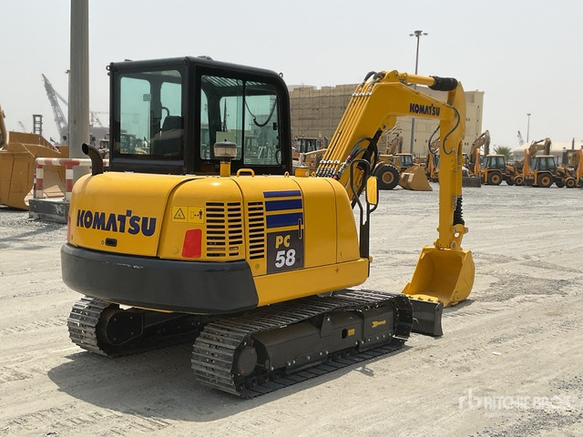 2022 Komatsu PC58-8 Mini Excavator: <6.6t - Mini-ekskavators: foto 4 2022 Komatsu PC58-8 Mini Excavator: <6.6t - Mini-ekskavators: foto 4