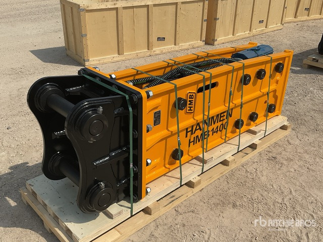 2025 HMB 1400 - Fits 20 - 30 ton excavators ( ... Hydraulic Breaker - Hidrauliskais āmurs: foto 3 2025 HMB 1400 - Fits 20 - 30 ton excavators ( ... Hydraulic Breaker - Hidrauliskais āmurs: foto 3