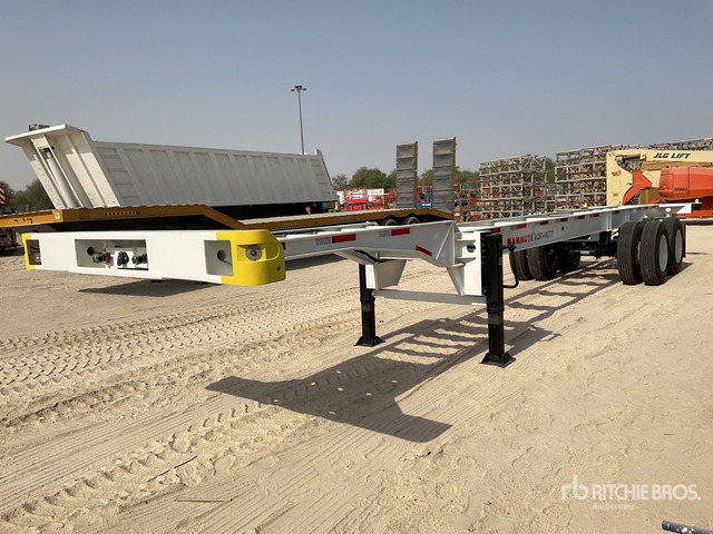 2025 NAZ Industries T/A Skeleton (Unused) Container Trailer - Puspiekabe šasija: foto 2 2025 NAZ Industries T/A Skeleton (Unused) Container Trailer - Puspiekabe šasija: foto 2