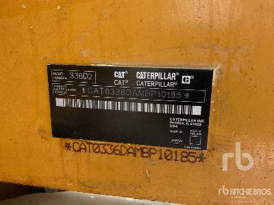 CAT 336D2 L - Kāpurķēžu ekskavators: foto 1 CAT 336D2 L - Kāpurķēžu ekskavators: foto 1