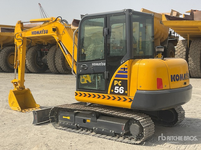 Komatsu PC56-7 - Mini-ekskavators: foto 4 Komatsu PC56-7 - Mini-ekskavators: foto 4