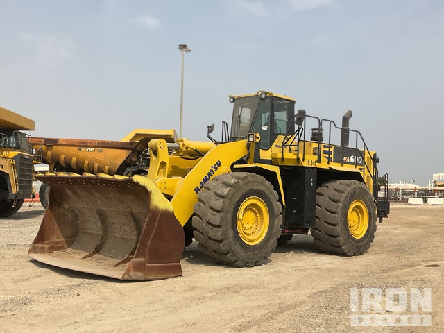 Komatsu WA600-6 Wheel Loader - Riteņu iekrāvējs: foto 1 Komatsu WA600-6 Wheel Loader - Riteņu iekrāvējs: foto 1
