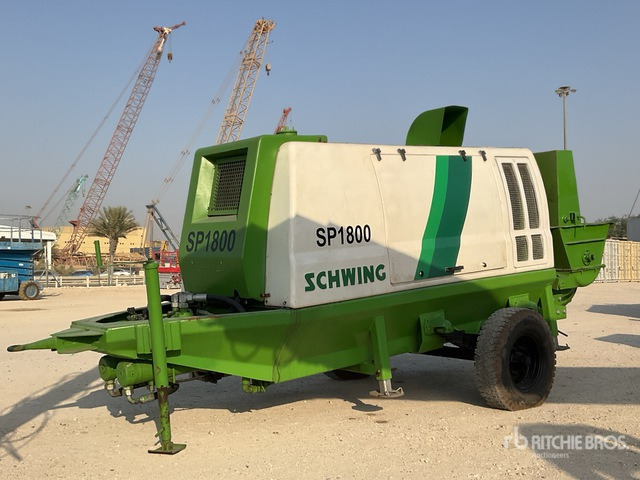 Schwing SP1800 - Stacionārais betona sūknis: foto 2 Schwing SP1800 - Stacionārais betona sūknis: foto 2