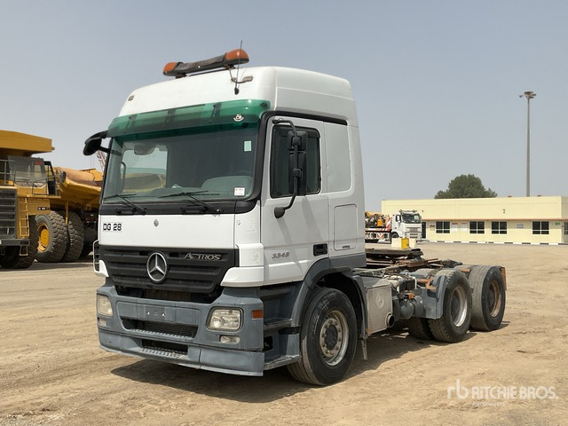 2007 Mercedes-Benz Actros 3348 6x4 T/A Sleeper Truck Tractor - Vilcējs: foto 2 2007 Mercedes-Benz Actros 3348 6x4 T/A Sleeper Truck Tractor - Vilcējs: foto 2