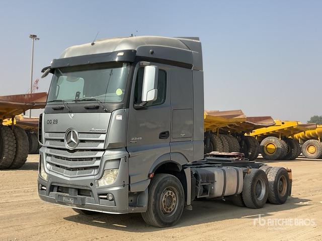 2014 Mercedes-Benz Actros 3345 6x4 T/A Sleeper Truck Tractor - Vilcējs: foto 1 2014 Mercedes-Benz Actros 3345 6x4 T/A Sleeper Truck Tractor - Vilcējs: foto 1