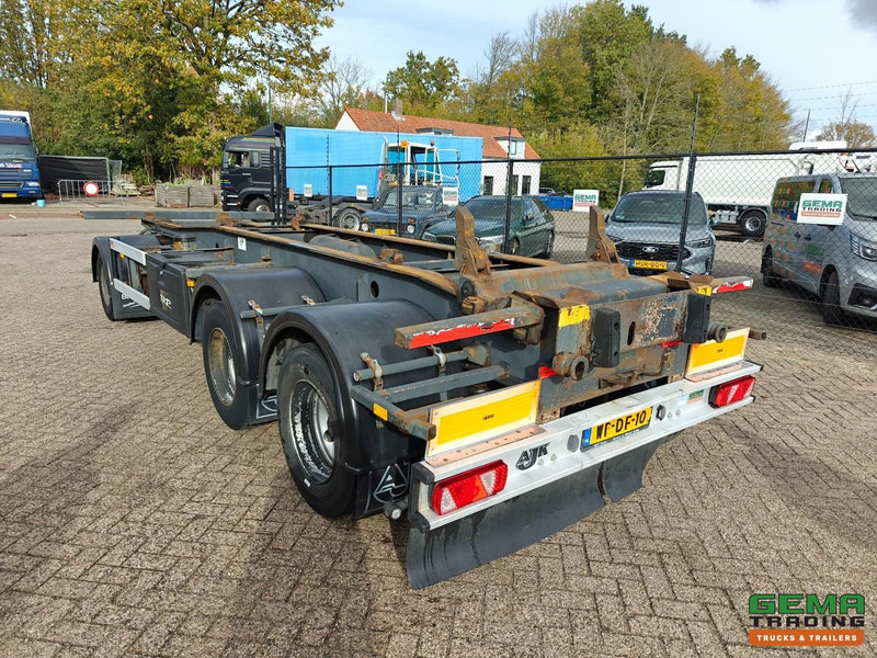 A.J.K. AETL/10-28/19.5 3-Assen Gigant - ContainerSysteem 7m - LiftAs - Trommelremmen - Luchtvering - Centrale Smering - Piekabe noņemamā virsbūve/ Konteineru vedējs: foto 4 A.J.K. AETL/10-28/19.5 3-Assen Gigant - ContainerSysteem 7m - LiftAs - Trommelremmen - Luchtvering - Centrale Smering - Piekabe noņemamā virsbūve/ Konteineru vedējs: foto 4