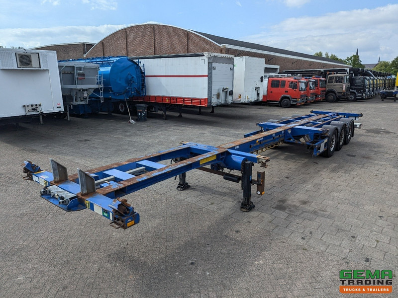Broshuis MFCC 3-Assen SAF - Lift as - Schijfremmen - Alle aansluitingen - Puspiekabe noņemamā virsbūve/ Konteineru vedējs: foto 2 Broshuis MFCC 3-Assen SAF - Lift as - Schijfremmen - Alle aansluitingen - Puspiekabe noņemamā virsbūve/ Konteineru vedējs: foto 2