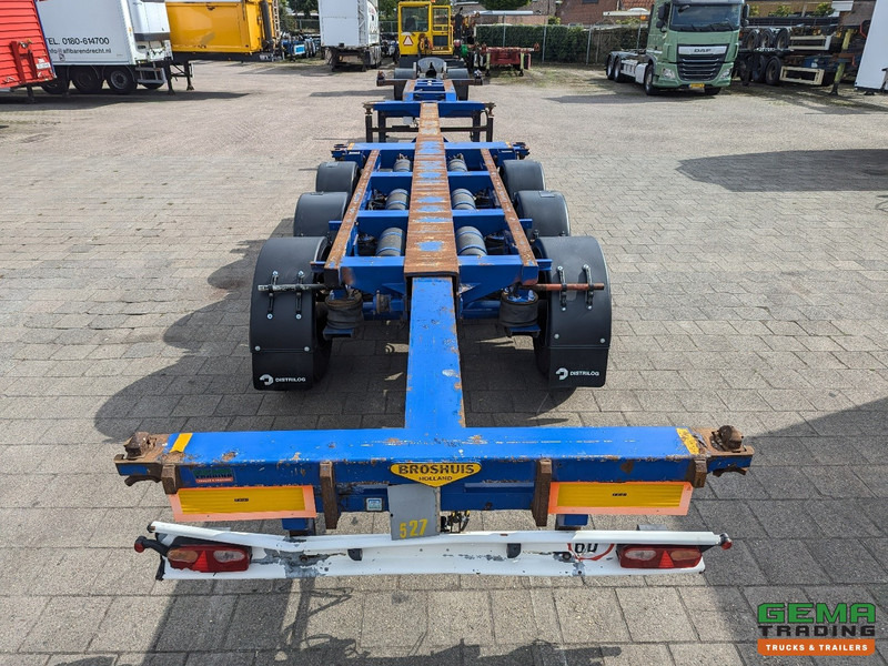 Broshuis MFCC 3-Assen SAF - Lift as - Schijfremmen - Alle aansluitingen - Puspiekabe noņemamā virsbūve/ Konteineru vedējs: foto 5 Broshuis MFCC 3-Assen SAF - Lift as - Schijfremmen - Alle aansluitingen - Puspiekabe noņemamā virsbūve/ Konteineru vedējs: foto 5