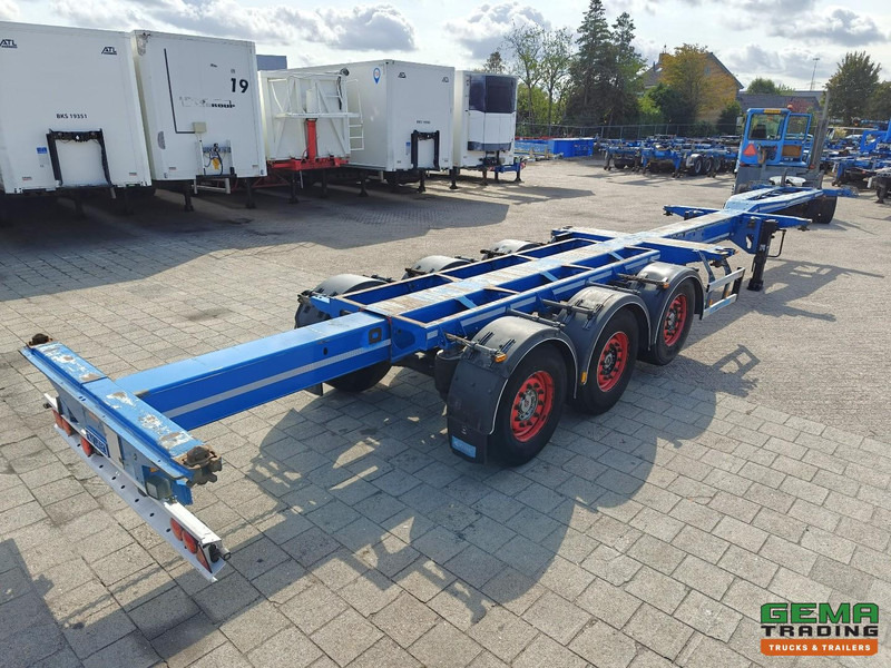 D-Tec FLEXITRAILER 3-Assen SAF - MULTI - Schijfremmen - LiftAs - Alle Aansluitingen - 4819KG - 04/2026 APK - Puspiekabe noņemamā virsbūve/ Konteineru vedējs: foto 1 D-Tec FLEXITRAILER 3-Assen SAF - MULTI - Schijfremmen - LiftAs - Alle Aansluitingen - 4819KG - 04/2026 APK - Puspiekabe noņemamā virsbūve/ Konteineru vedējs: foto 1