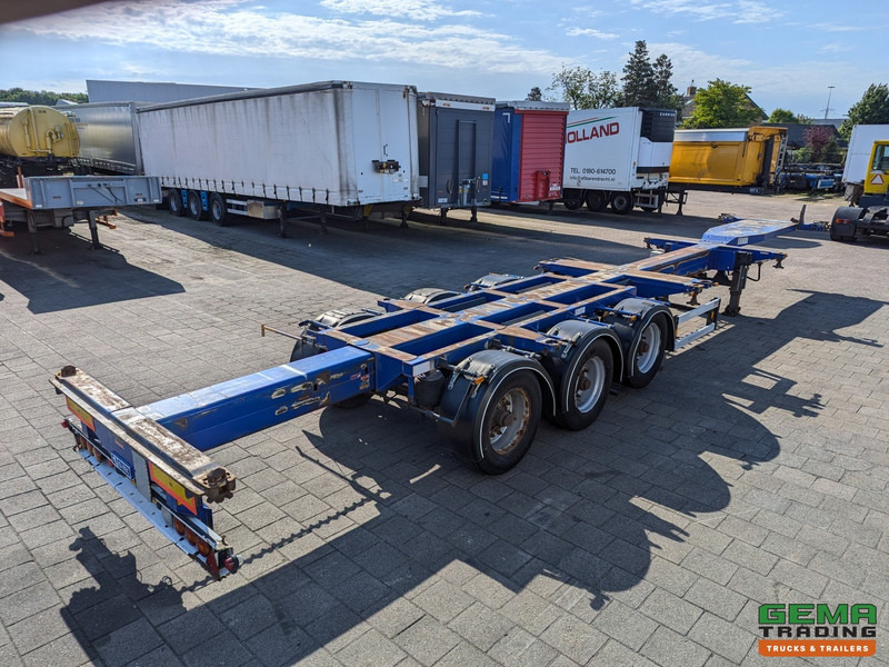 D-Tec FT-43-03V 3-Assen BPW - MULTI - Trommelremmen - Lift-as - Alle Aansluitingen - Puspiekabe noņemamā virsbūve/ Konteineru vedējs: foto 1 D-Tec FT-43-03V 3-Assen BPW - MULTI - Trommelremmen - Lift-as - Alle Aansluitingen - Puspiekabe noņemamā virsbūve/ Konteineru vedējs: foto 1