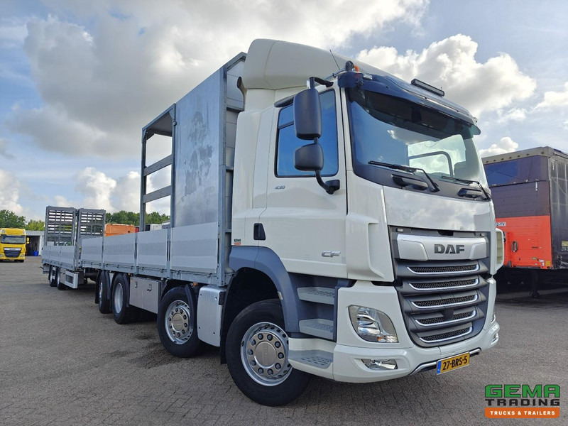 DAF CF 430 FAX 8x2/6 Dagcabine Euro6D - Machine Transporter + 2assige Aanhanger - Hydraulische Rampen - Afneembare 10.000L WaterTank - 20.000km! Origineel - Autovedējs: foto 4 DAF CF 430 FAX 8x2/6 Dagcabine Euro6D - Machine Transporter + 2assige Aanhanger - Hydraulische Rampen - Afneembare 10.000L WaterTank - 20.000km! Origineel - Autovedējs: foto 4