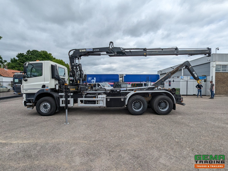 DAF CF85.410 6x4 Dagcab Euro5 EEV - Hiab Haakarm + Hiab 166E-2 DUO - Vangmuil - Pacēlājs ar āķi, Kravas auto ar manipulatoru: foto 5 DAF CF85.410 6x4 Dagcab Euro5 EEV - Hiab Haakarm + Hiab 166E-2 DUO - Vangmuil - Pacēlājs ar āķi, Kravas auto ar manipulatoru: foto 5