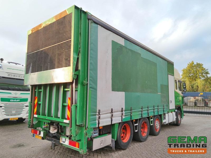 DAF FAK XF95.430 8x2 Super SuperSpaceCab Euro3 - CurtainSider 7.31m + Ramp 16T - MachineTransporter - 6 Persons (V558) - Autovedējs: foto 4 DAF FAK XF95.430 8x2 Super SuperSpaceCab Euro3 - CurtainSider 7.31m + Ramp 16T - MachineTransporter - 6 Persons (V558) - Autovedējs: foto 4