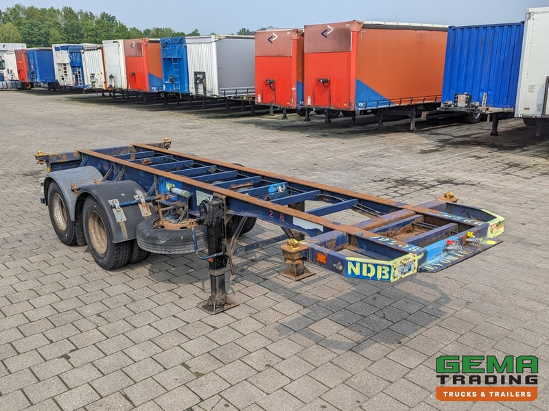 Flandria OP 20V 2A 2-Assen ROR - DrumBrakes - Leaf Suspension - 20FT (O1871) - Puspiekabe noņemamā virsbūve/ Konteineru vedējs: foto 3 Flandria OP 20V 2A 2-Assen ROR - DrumBrakes - Leaf Suspension - 20FT (O1871) - Puspiekabe noņemamā virsbūve/ Konteineru vedējs: foto 3