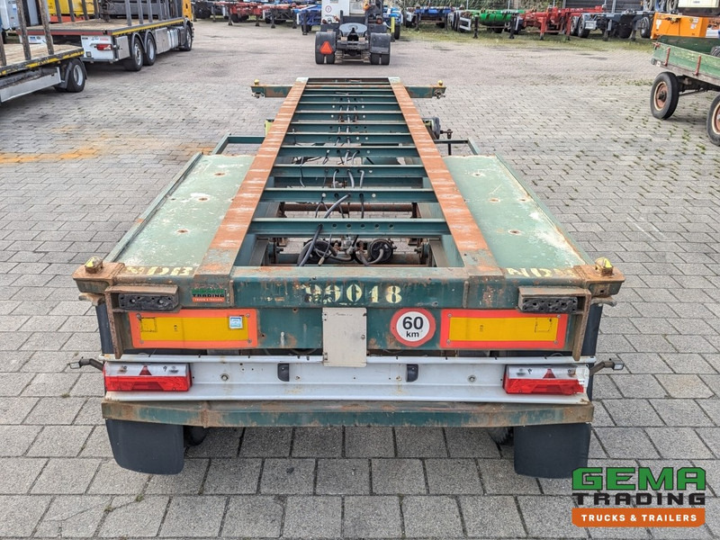 Flandria OP 20V 2A 2-Assen ROR - DrumBrakes - Steel Suspension - 20FT (O1980) - Puspiekabe noņemamā virsbūve/ Konteineru vedējs: foto 5 Flandria OP 20V 2A 2-Assen ROR - DrumBrakes - Steel Suspension - 20FT (O1980) - Puspiekabe noņemamā virsbūve/ Konteineru vedējs: foto 5