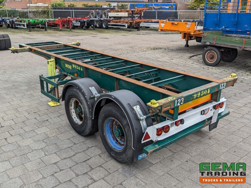 Flandria OP CC 2A 2-Assen ROR DrumBrakes - Steel Suspension - 3110KG - 20FT (O1915) - Puspiekabe noņemamā virsbūve/ Konteineru vedējs: foto 2 Flandria OP CC 2A 2-Assen ROR DrumBrakes - Steel Suspension - 3110KG - 20FT (O1915) - Puspiekabe noņemamā virsbūve/ Konteineru vedējs: foto 2