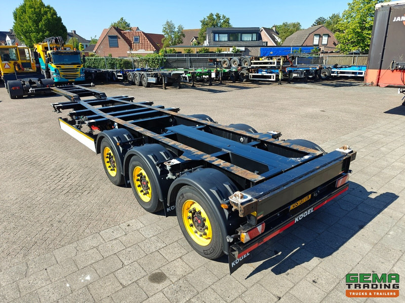 Kögel PORT 40 SIMPLEX 20 3-Assen SAF - Schijfremmen - 20/30/40FT Aansluiting - Achterschuiver - Puspiekabe noņemamā virsbūve/ Konteineru vedējs: foto 3 Kögel PORT 40 SIMPLEX 20 3-Assen SAF - Schijfremmen - 20/30/40FT Aansluiting - Achterschuiver - Puspiekabe noņemamā virsbūve/ Konteineru vedējs: foto 3
