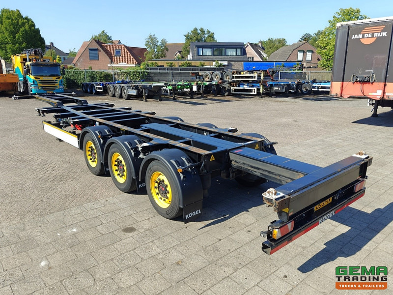 Kögel PORT 40 SIMPLEX 20 3-Assen SAF - Schijfremmen - 20/30/40FT Aansluiting - Achterschuiver - Puspiekabe noņemamā virsbūve/ Konteineru vedējs: foto 5 Kögel PORT 40 SIMPLEX 20 3-Assen SAF - Schijfremmen - 20/30/40FT Aansluiting - Achterschuiver - Puspiekabe noņemamā virsbūve/ Konteineru vedējs: foto 5