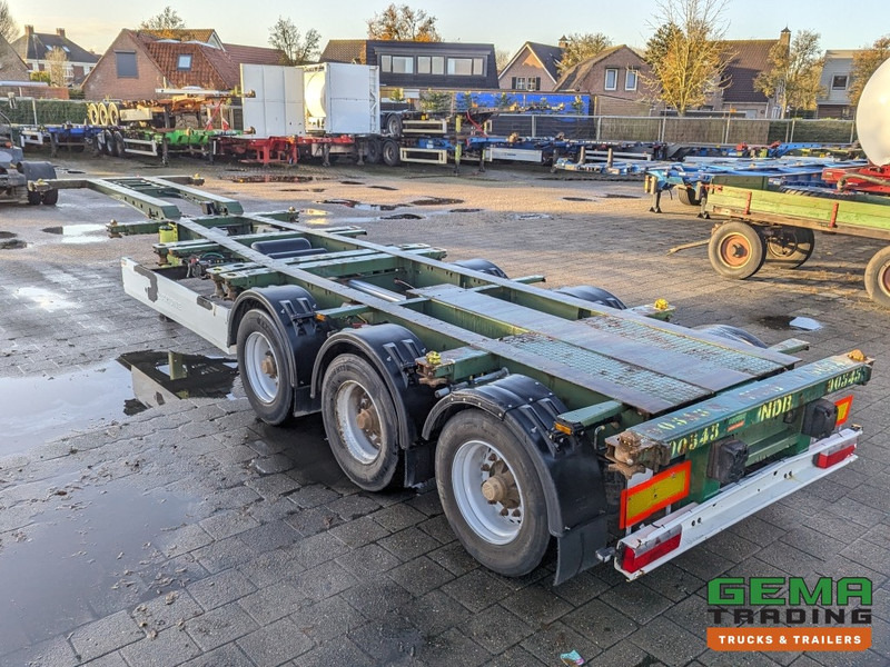 Krone SD 27 3-Assen BPW Backslider - DrumBrakes - 20 2x20FT/30/40FT - 10+ Units in Stock (O1931) - Puspiekabe noņemamā virsbūve/ Konteineru vedējs: foto 4 Krone SD 27 3-Assen BPW Backslider - DrumBrakes - 20 2x20FT/30/40FT - 10+ Units in Stock (O1931) - Puspiekabe noņemamā virsbūve/ Konteineru vedējs: foto 4