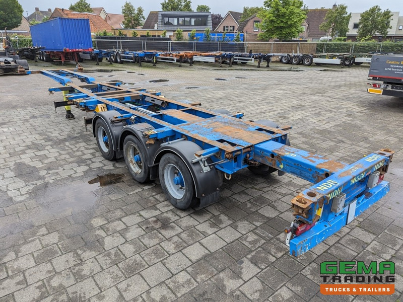 Krone SD 27 3-Assen BPW DrumBrakes - 5280kg - 1x 20FT 2x 20FT 30FT 40FT (O1867) - Puspiekabe noņemamā virsbūve/ Konteineru vedējs: foto 5 Krone SD 27 3-Assen BPW DrumBrakes - 5280kg - 1x 20FT 2x 20FT 30FT 40FT (O1867) - Puspiekabe noņemamā virsbūve/ Konteineru vedējs: foto 5