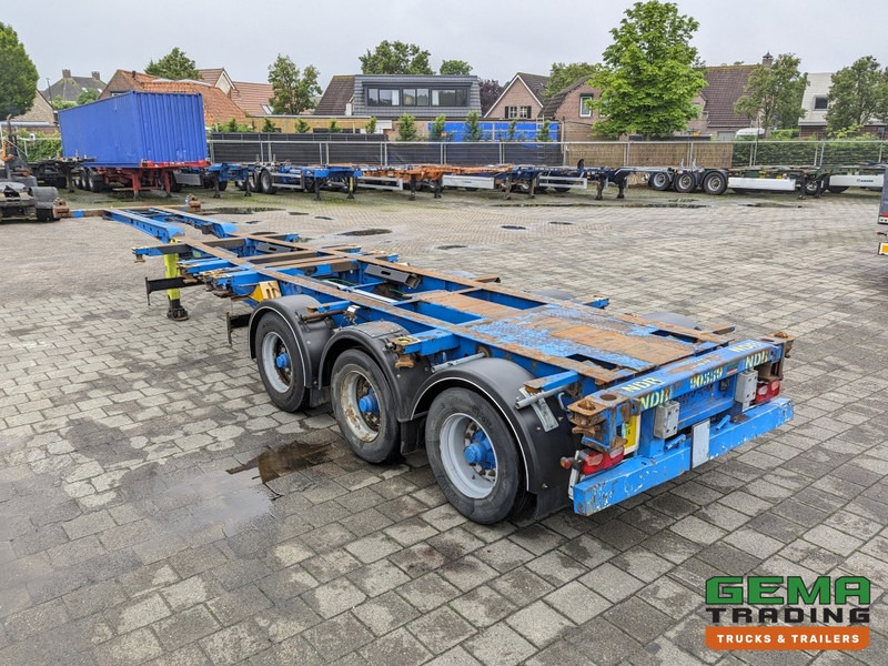 Krone SD 27 3-Assen BPW DrumBrakes - 5280kg - 1x 20FT 2x 20FT 30FT 40FT (O1867) - Puspiekabe noņemamā virsbūve/ Konteineru vedējs: foto 2 Krone SD 27 3-Assen BPW DrumBrakes - 5280kg - 1x 20FT 2x 20FT 30FT 40FT (O1867) - Puspiekabe noņemamā virsbūve/ Konteineru vedējs: foto 2
